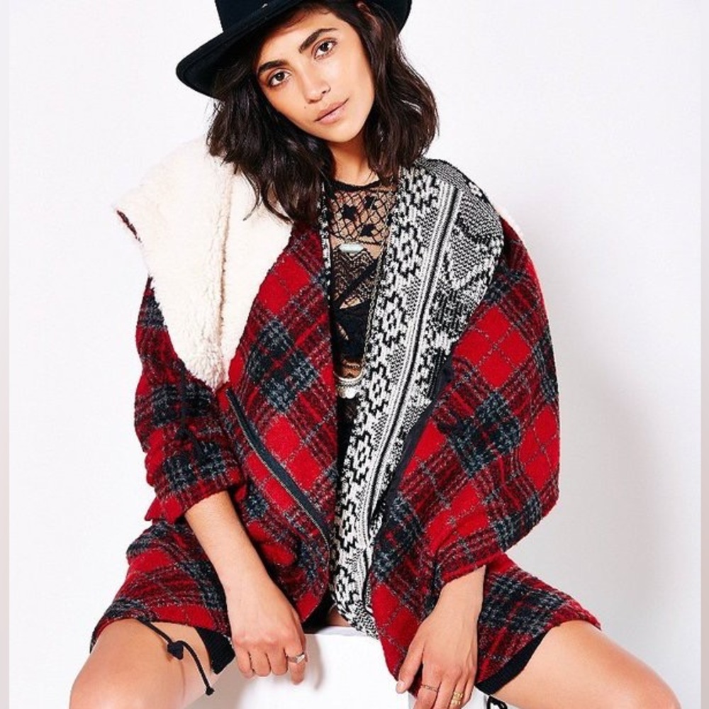 Urban Outfitters Ecote Asymmetrical Jacket